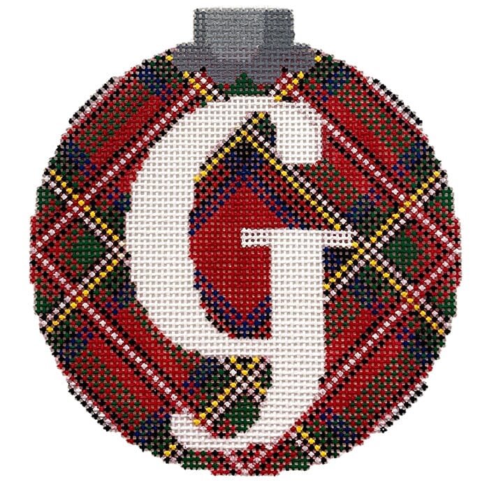 CO26A G - Royal Stewart Plaid with Letter G