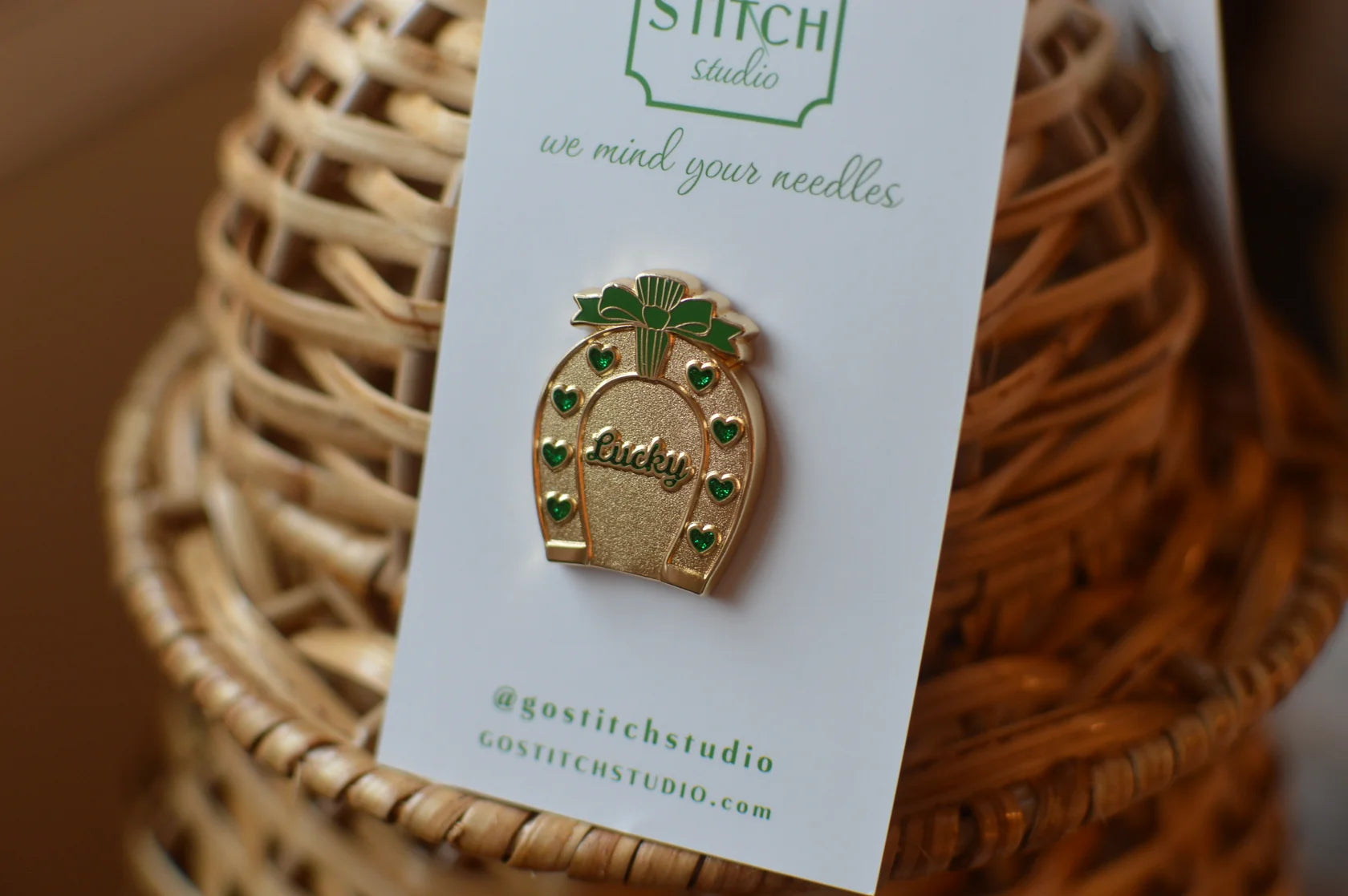 Lucky Heart Needle Minder