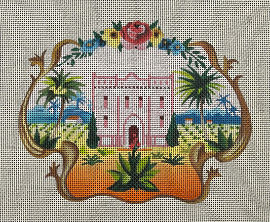 MC487 - Island Building Cigar Box Insert