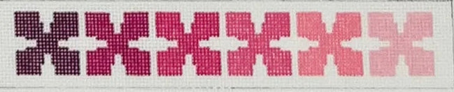 MD-111.02 - Geo Floral Key Fob - Pinks