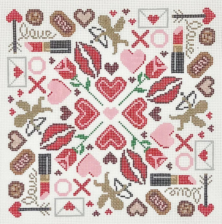 MD-123 - Valentine's Day Mandala