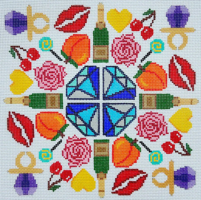 MD-14 - Disco Lemonade Mandala