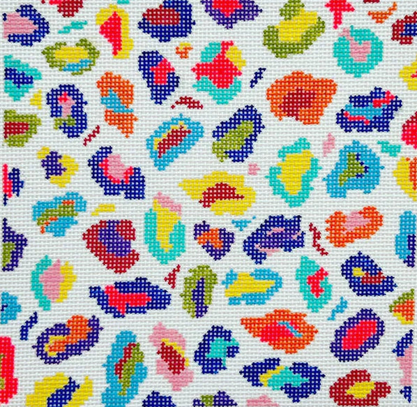 MD-22 - Meow - Rainbow Leopard Print