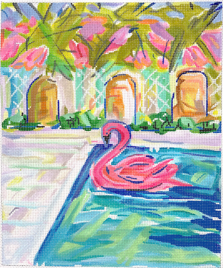 MD-PL-12 - Flamingo in Pool