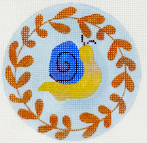 ME187 - Garden Snail 4" Round