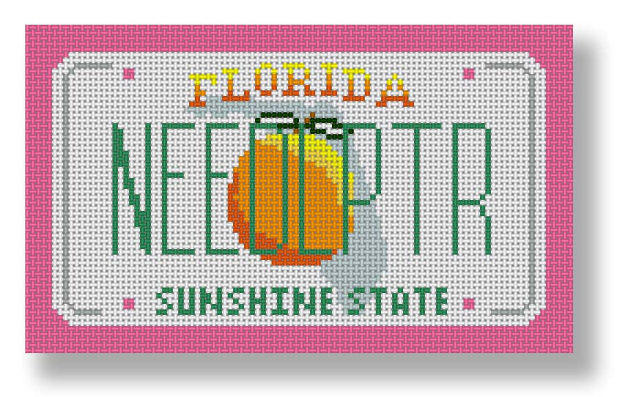 SA-ML01 - Florida Mini-License Plate