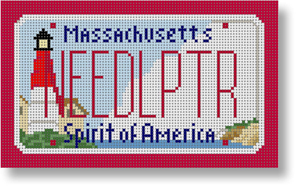 SA-ML02 - Massachusetts Lighthouse Mini-License Plate