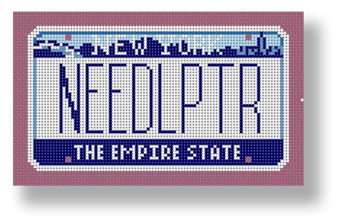 SA-ML03 - New York Mini-License Plate
