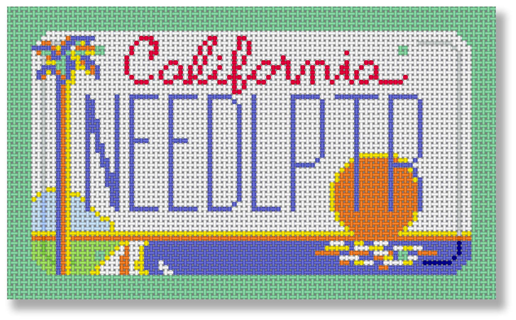 SA-ML05 - California Mini-License Plate