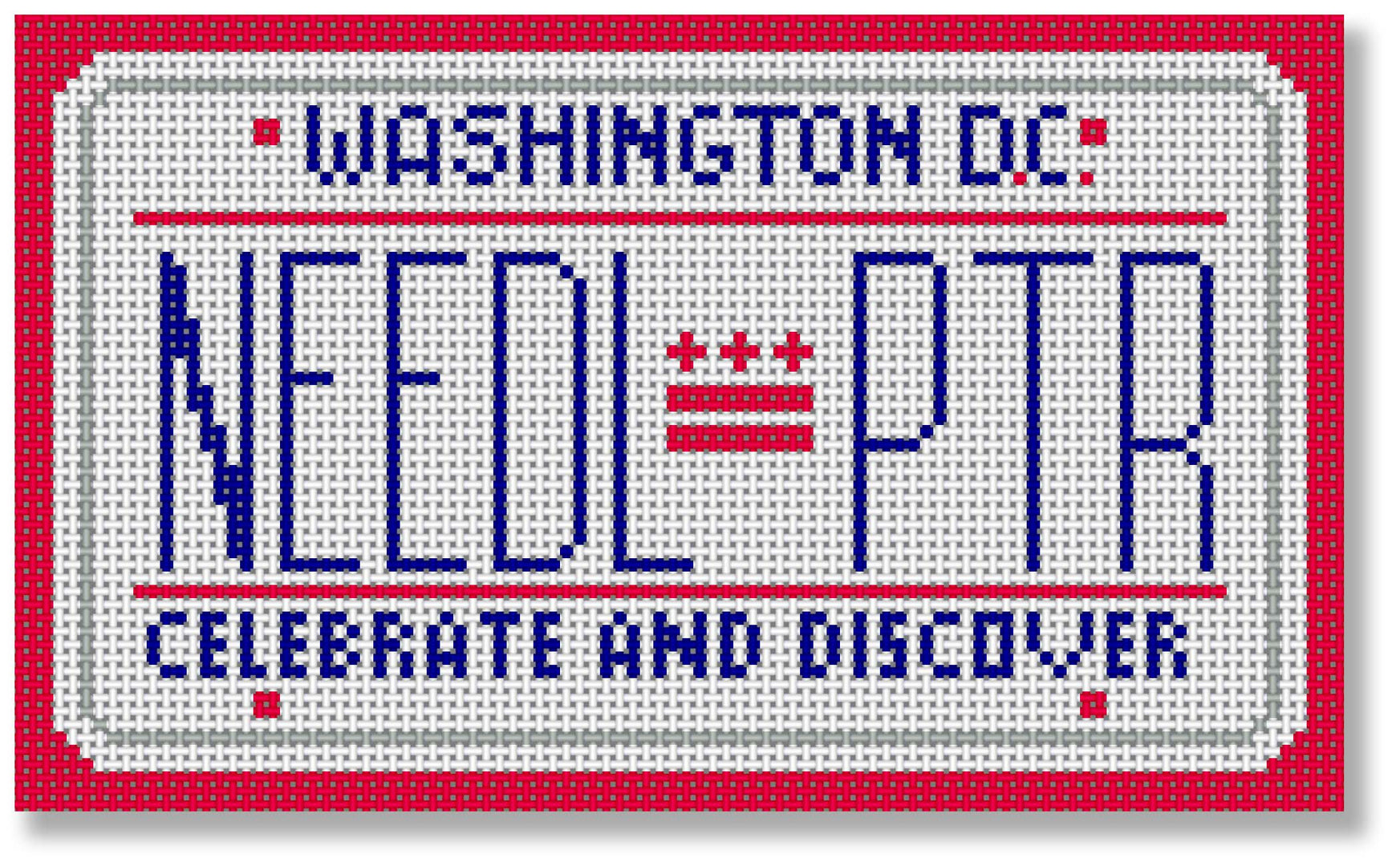 SA-ML07 - Washington DC Mini-License Plate