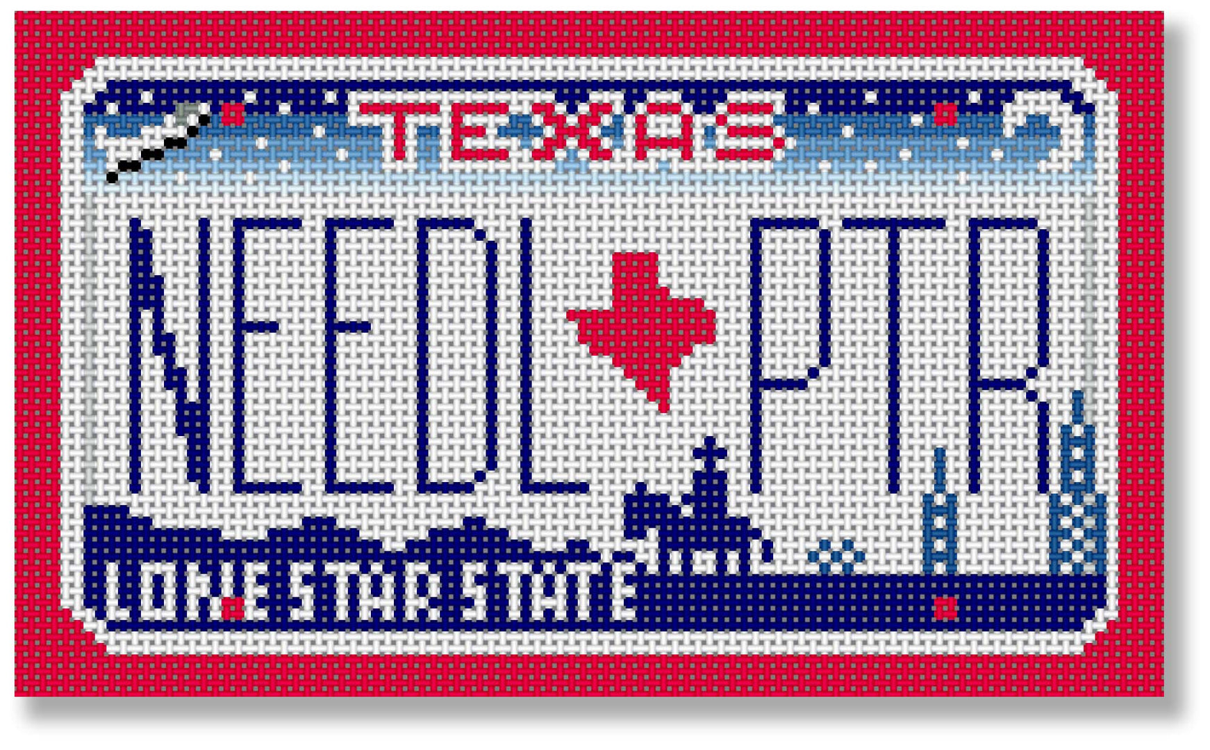 SA-ML11 - Texas Mini-License Plate