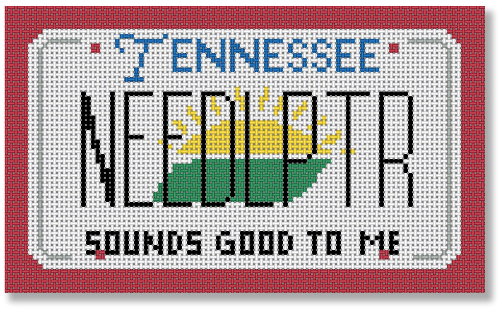 SA-ML13 - Tennessee Mini-License Plate