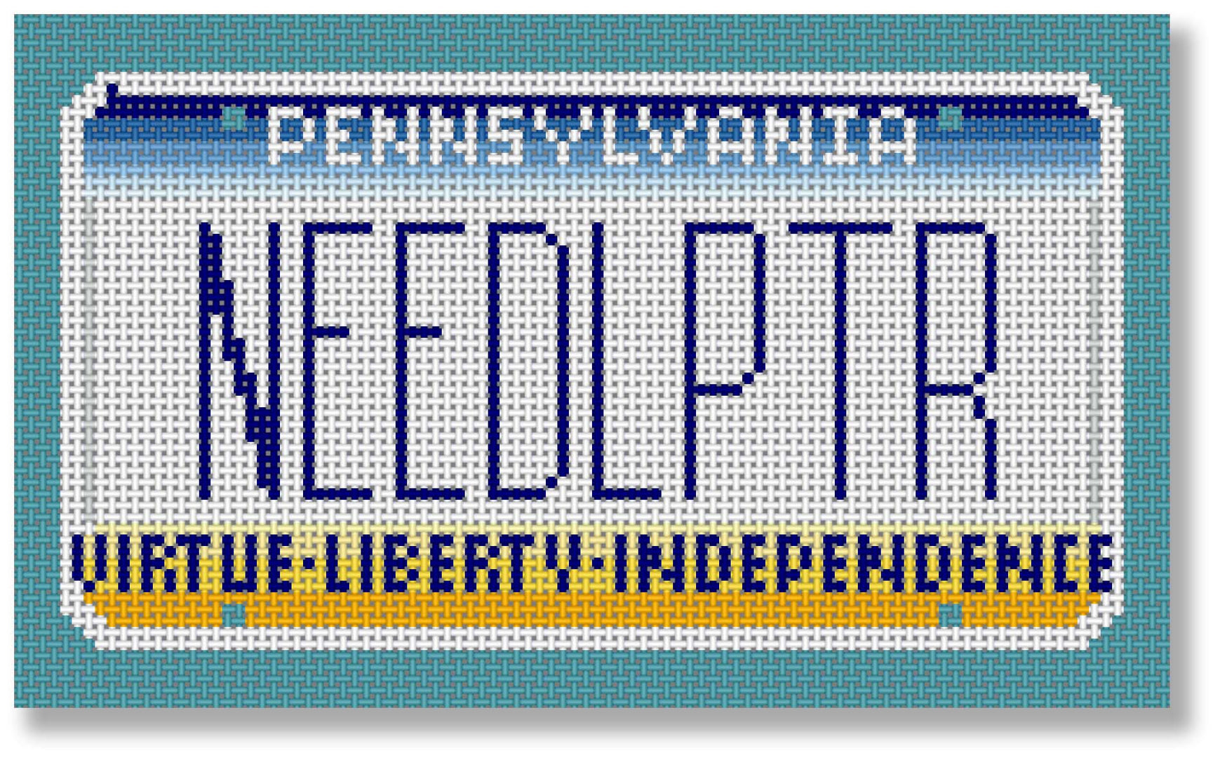 SA-ML15 - Pennsylvania Mini-License Plate