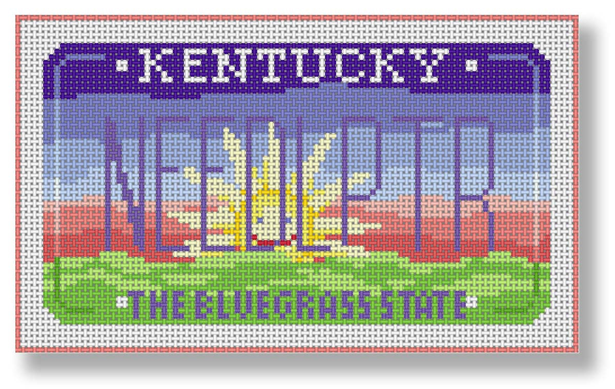 SA-ML19 - Kentucky Mini-License Plate