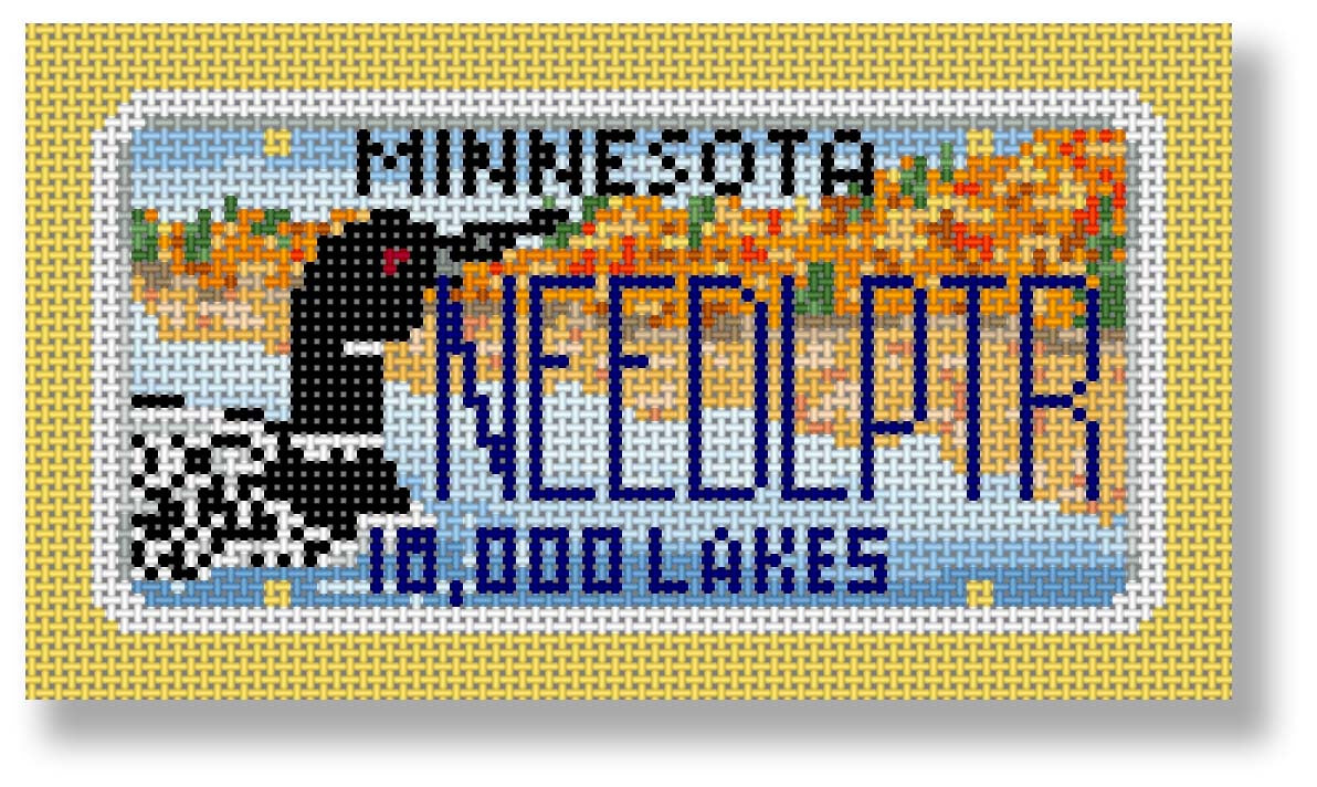 SA-ML21 - Minnesota Mini-License Plate