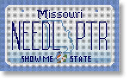 SA-ML27 - Missouri Mini-License Plate