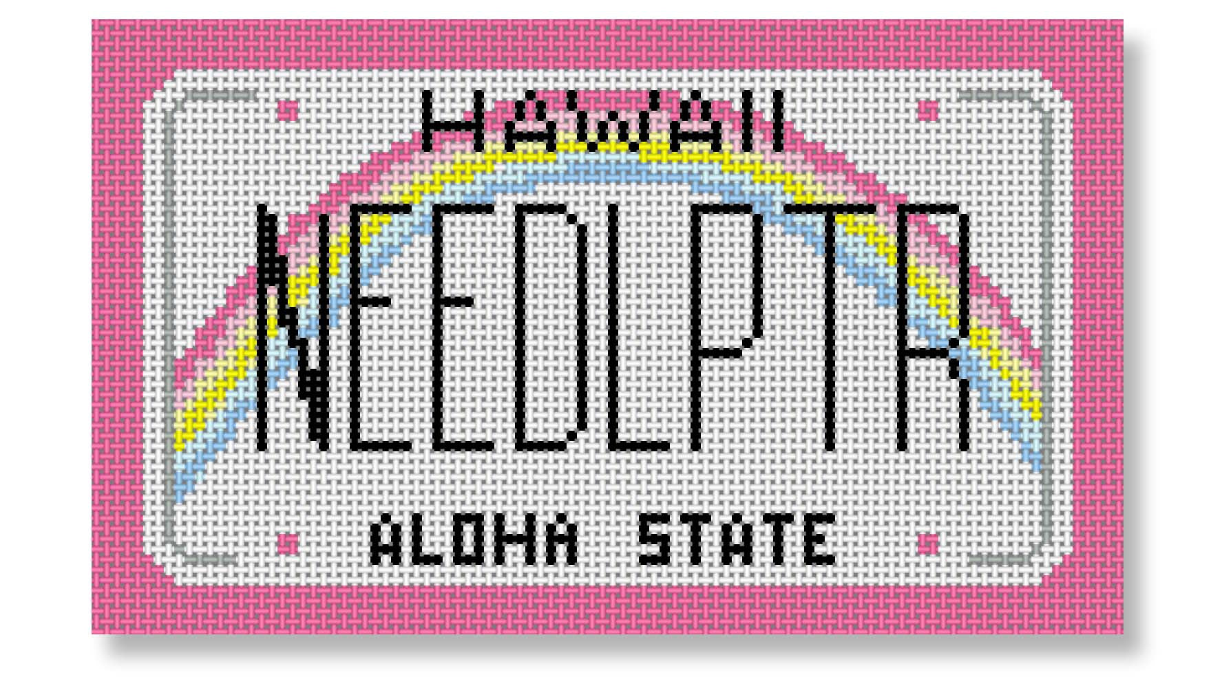 SA-ML30 - Hawaii Mini-License Plate
