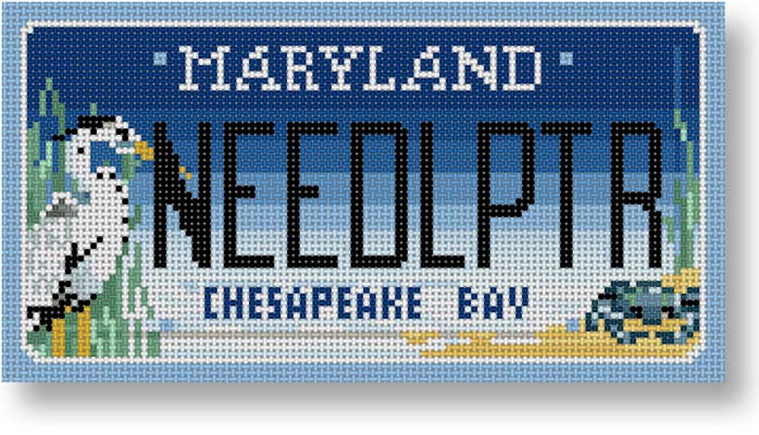 SA-ML35 - Maryland Chesapeake Bay Mini-License Plate