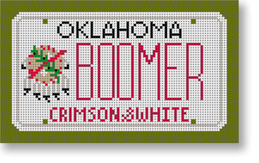 SA-ML40 - Boomer Oklahoma Mini-License Plate