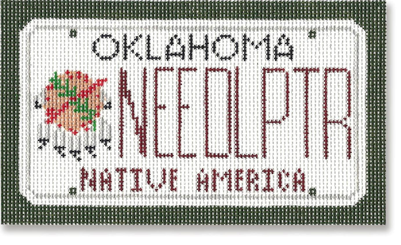 SA-ML54- Oklahoma Mini-License Plate