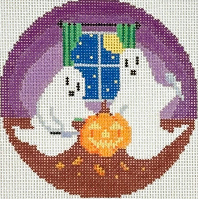 MS31 - Ghosts Carving Pumpkins