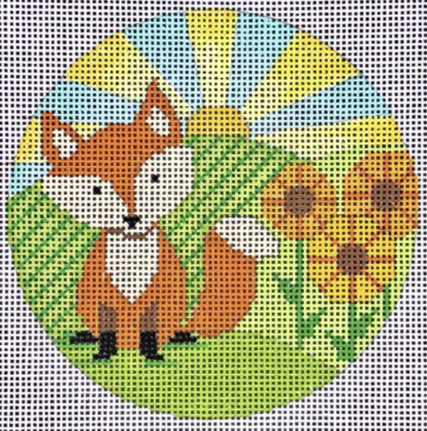 N122C - Summer Fox Ornament