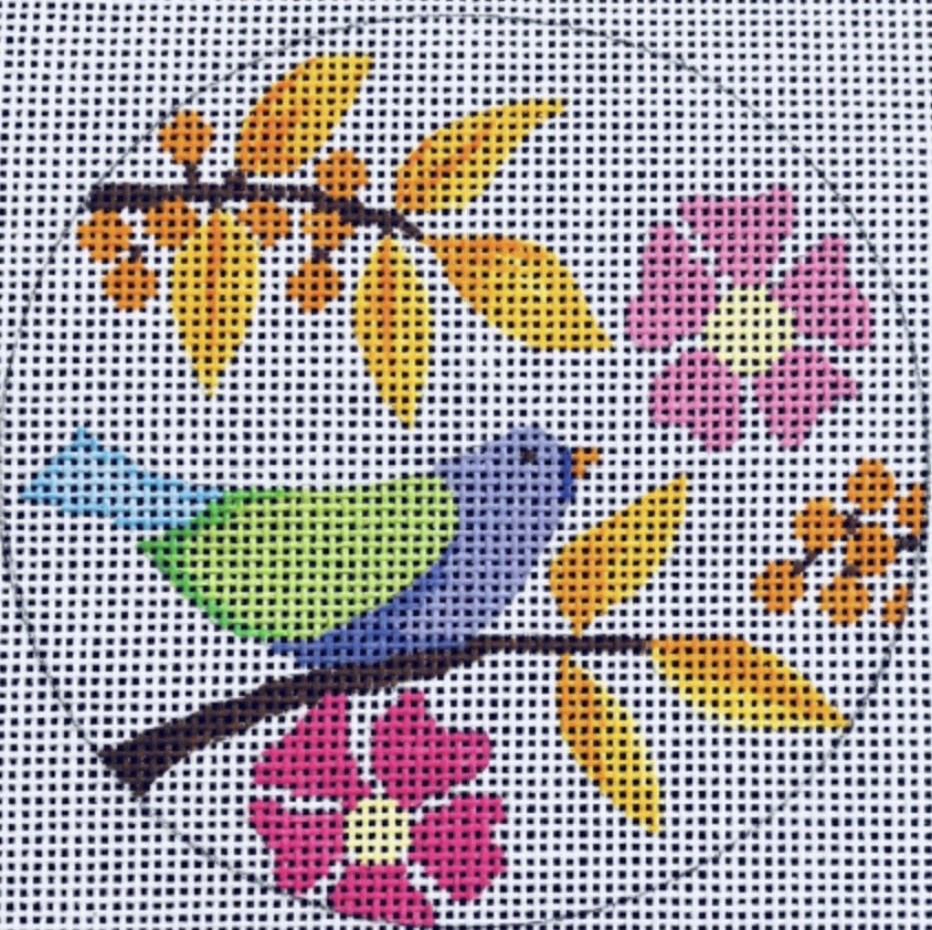 N126B - Birds & Blooms - Violet Bird