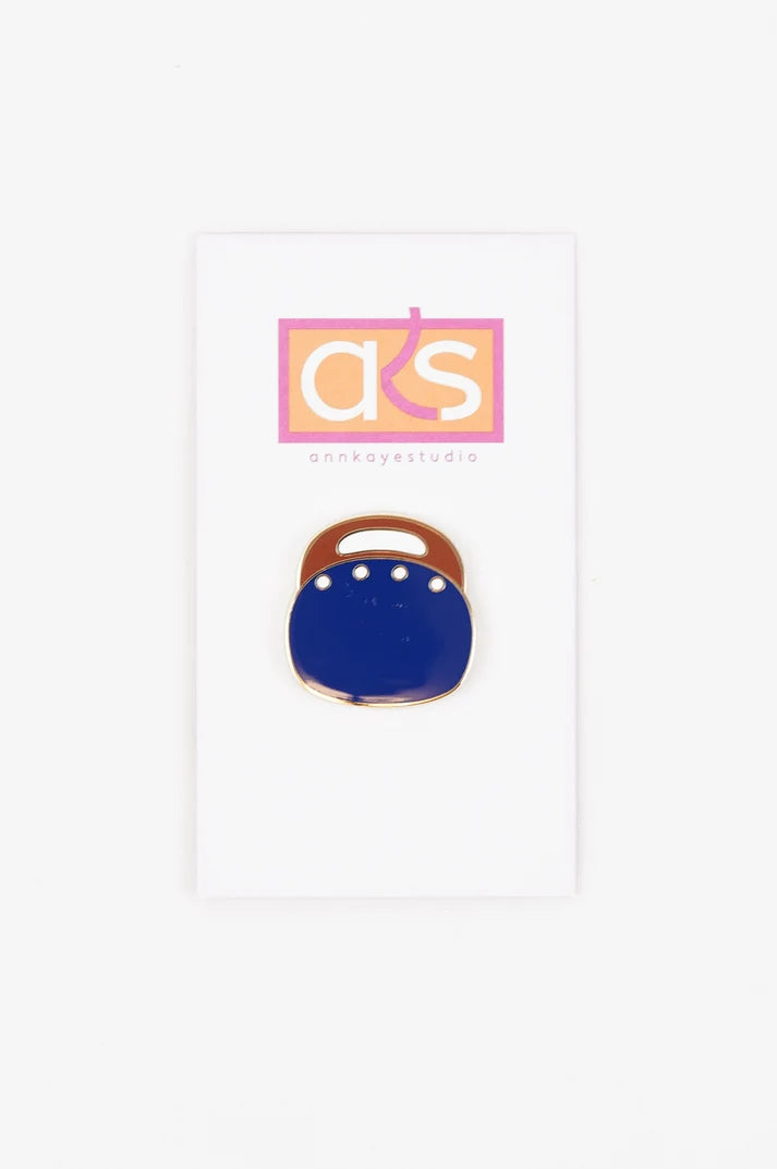 NM13 - Solid Blue Bermuda Bag Needle Minder