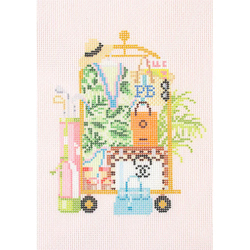 NTG KB066 - Palm Beach Luggage Cart