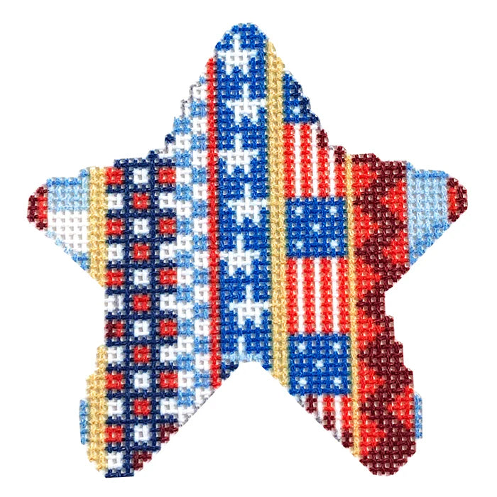 NTG TS312 - Multi-Pattern Patriotic Mini Star