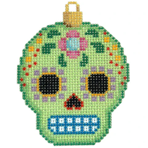 NTG TS435 - Sugar Skull Ornament / Lime