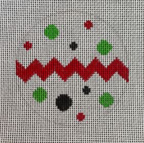 O-23 - Chevron and Polka Dots