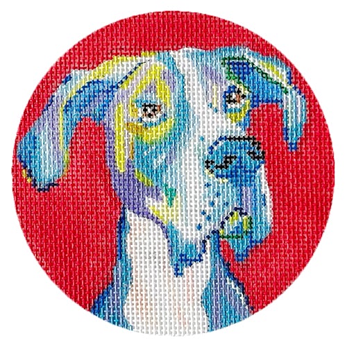MC-OM-05 - Great Dane on Red