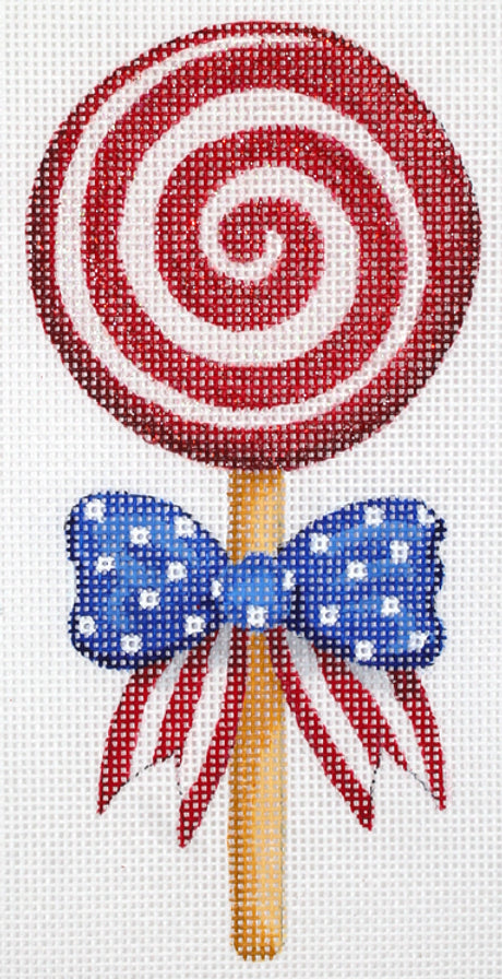 OM-220 - Patriotic Swirly Lollipop