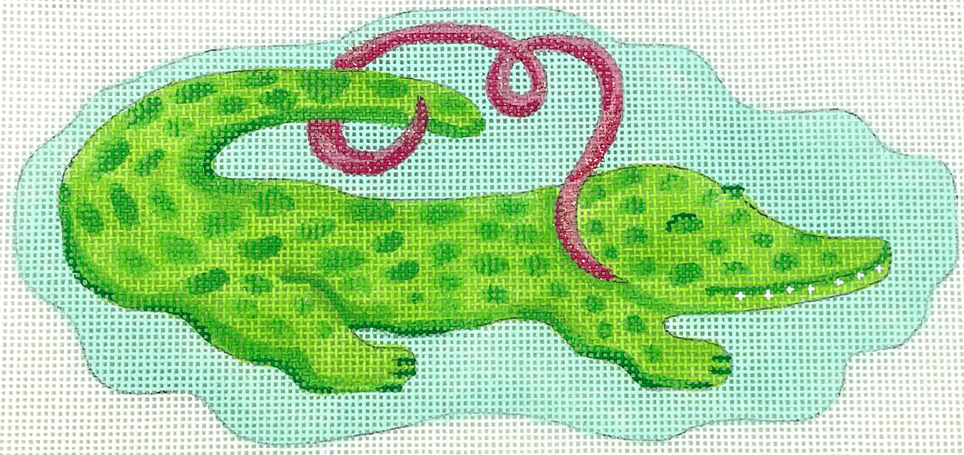 OM-80 - Alligator with Pink Lead