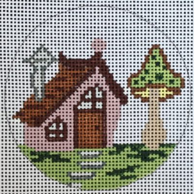 ORN203 - Ornament, Fairy House