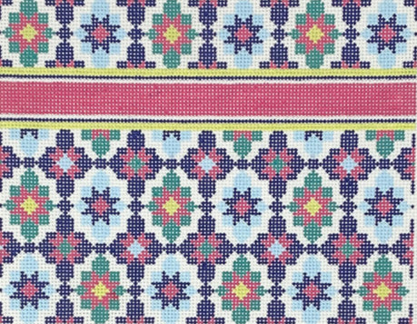 P-26 - Portuguese Tiles Clutch - Summer