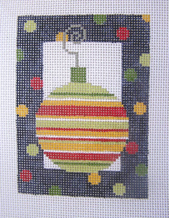 P-CH-016 - Striped Bauble