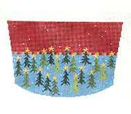 P-CH-029 - So Many Trees Stocking Cuff