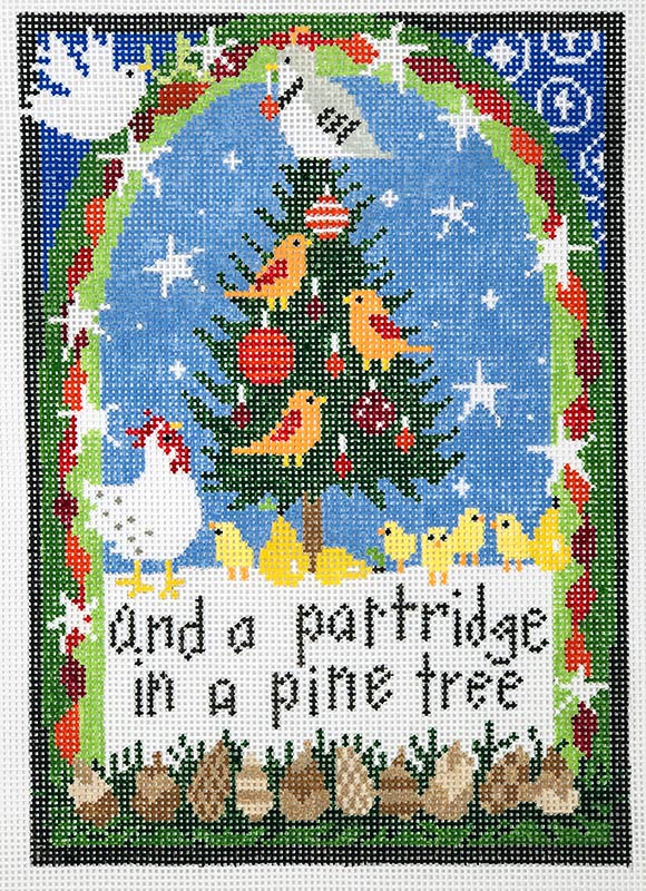 P-CH-035 - Partridge in a Pine Tree