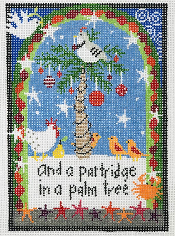 P-CH-036 - Partridge in a Palm Tree