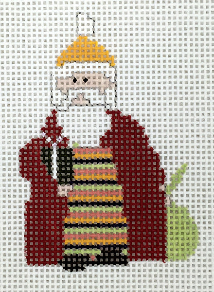 P-CHO-023 - Narrow Horizontal Stripe Santa
