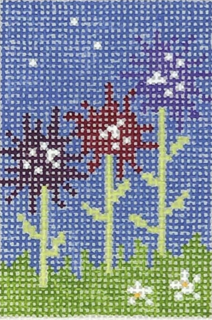 P-PDQ-011 - Purple Flowers
