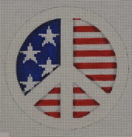 PA07 - Patriotic Peace Sign