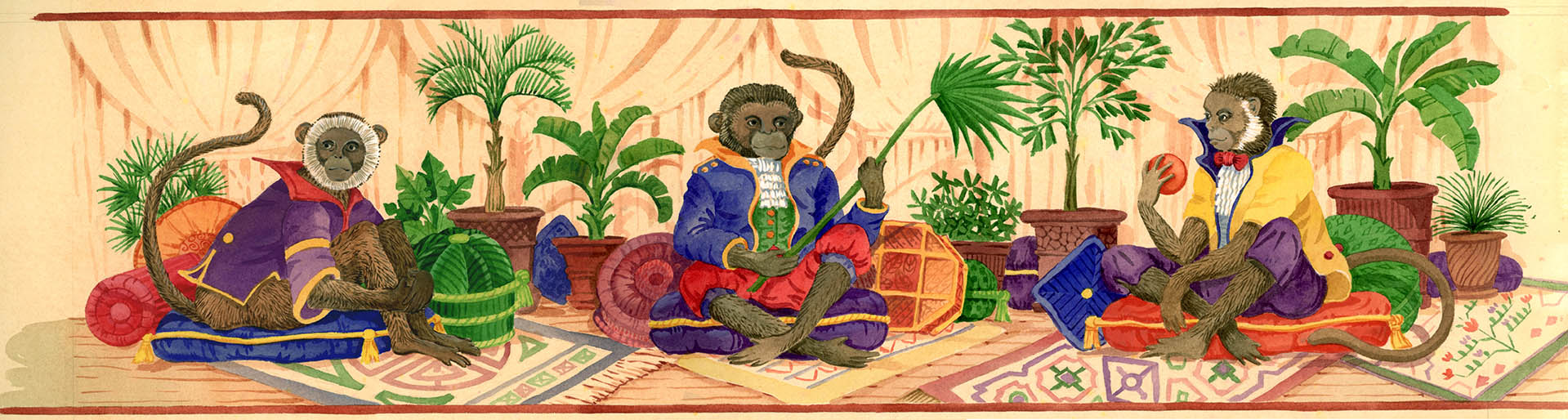 PB00097 - Monkey Border