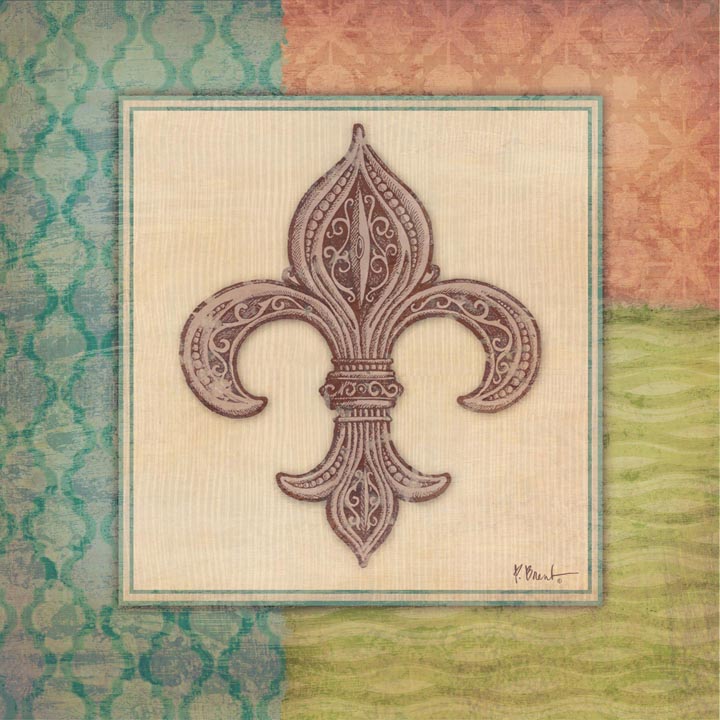 PB11617 - Al Fresco Fleur de Lis