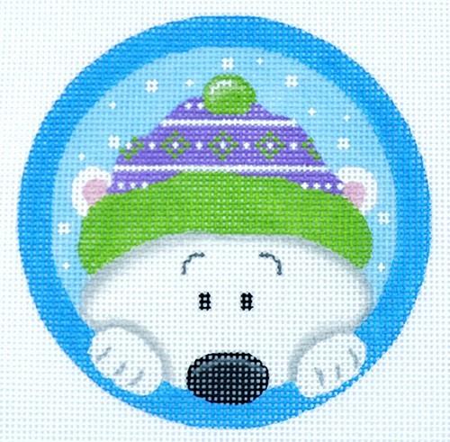 NP06 - Peeking Polar Bear