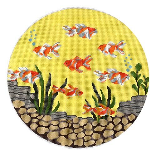 PIL238 - Round Fish Pillow