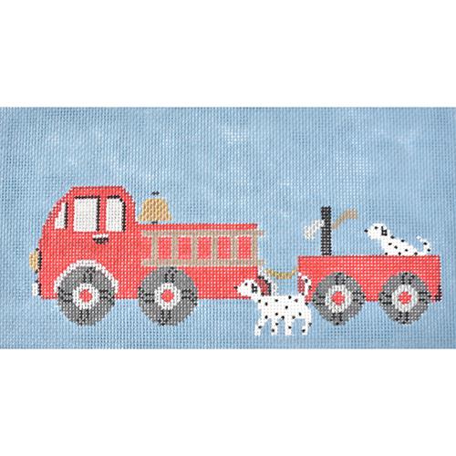 PIL247 - Fire Truck Pillow