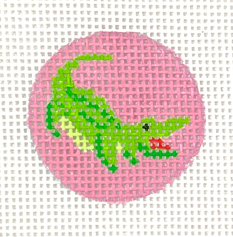 PKR-38 - Preppy Gator Key Ring Insert
